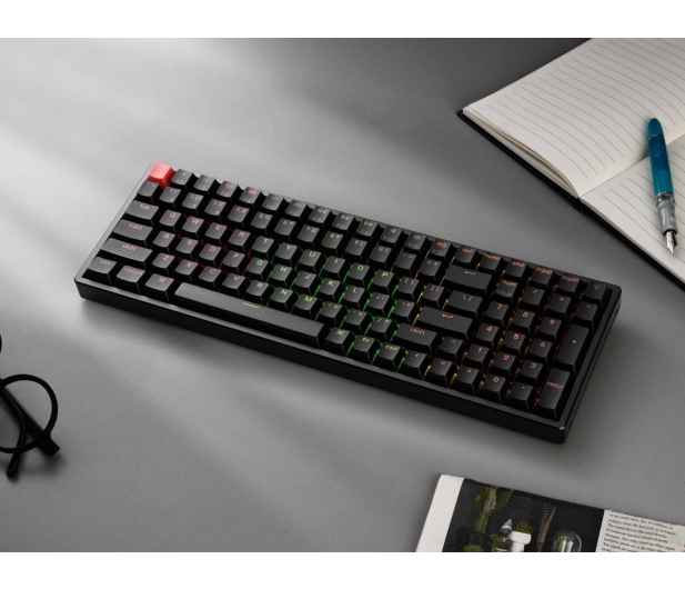 Keychron K4X J1 Mechanical SuperSwitch Red HS RGB Alu TKL - 1507494 - zdjęcie 7